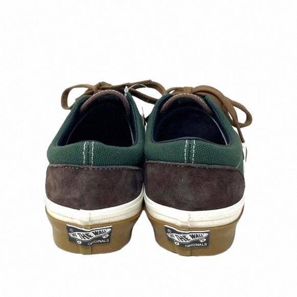 VANS Vault OG Era LX Sneakers Canvas Suede Brown VN0A3CXNBGS Shoes Women's Green - Picture 9 of 11